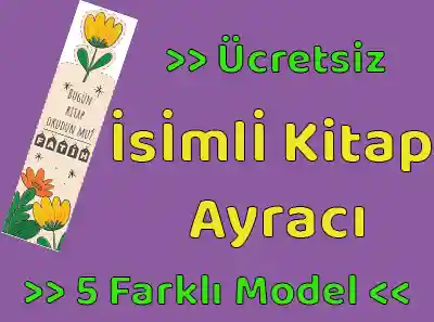 İsimli Kitap Ayracı - Alperen