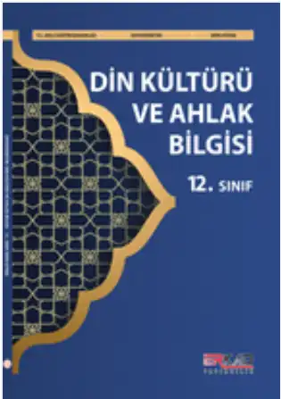 2024-2025 Yılı 12.Sınıf Din Kültürü ve Ahlak Bilgisi Ders Kitabı (Erkad Yayınları)