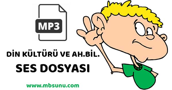 Açık Öğretim Lisesi Din Kültürü ve Ahlak Bilgisi 1 Sesli Ders Kitabı mp3