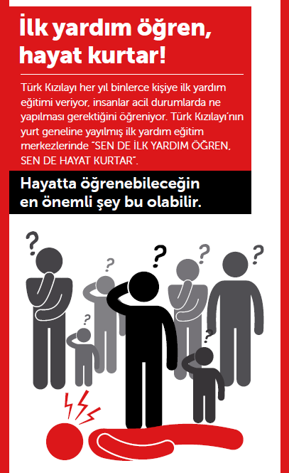 Kızılay İlk Yardım Broşürü pdf indir