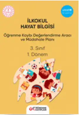 3. Sınıf Hayat Bilgisi - Öğrenme Kayıpları Değerlendirme Aracı ve Müdahale Planı (1. Dönem)