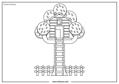 Tamamla Boya Etkinliği - Ağaçlı Ev 10