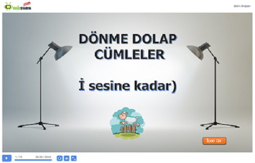 Dönme Dolap Cümleler - İ Sesi