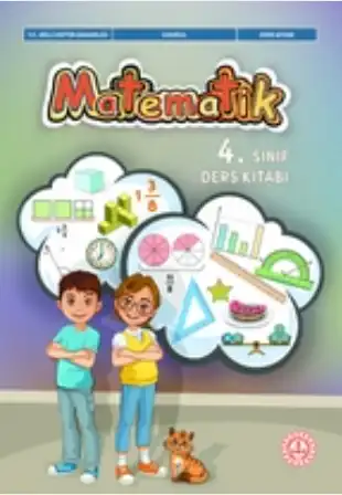 2024-2025 Yılı 4.Sınıf Matematik Ders Kitabı (MEB Yayınları)