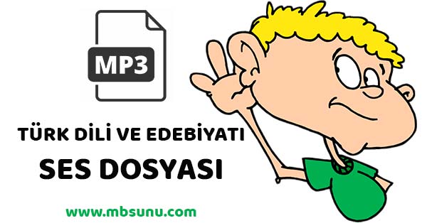 Açık Öğretim Lisesi Türk Dili ve Edebiyatı 6 Sesli Ders Kitabı mp3