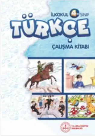 2024-2025 Yılı 4. Sınıf Türkçe Çalışma Kitabı (Meb Yayınları)