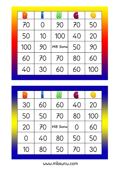 Seviye 2 - Bingo Yuvarla - En Yakın Onluğa Yuvarlama Oyunu