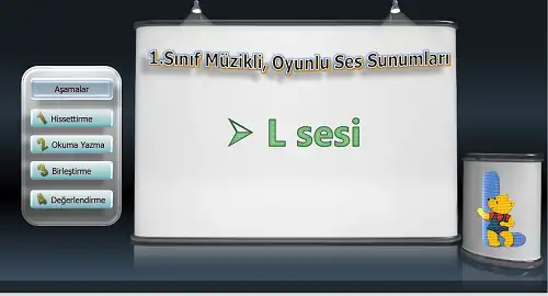 Maarif Model - 1.Sınıf Müzikli L Sesi Sunumu