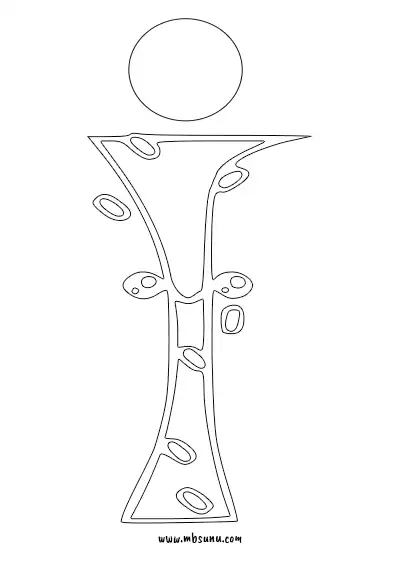Boyamaya Uygun Png İ Harfi - Model 16