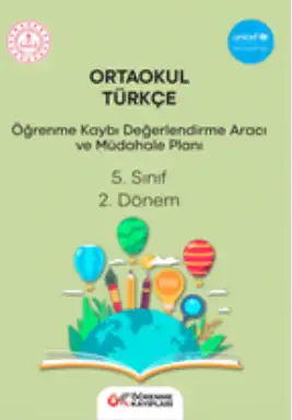 5. Sınıf Türkçe - Öğrenme Kayıpları Değerlendirme Aracı ve Müdahale Planı (2. Dönem)