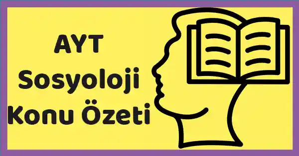 AYT Sosyoloji - Birey ve Toplum - Konu Özeti - pdf