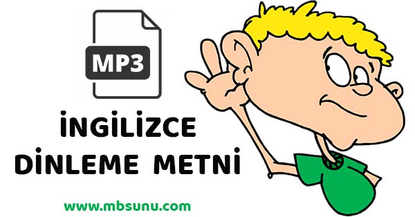 4. Sınıf İngilizce Dinleme Metinleri ve Diğer Ek Materyaller (Pasifik Yayınları Yayınları)