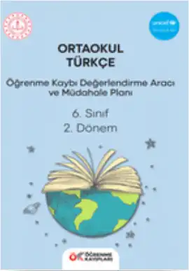 6. Sınıf Türkçe - Öğrenme Kayıpları Değerlendirme Aracı ve Müdahale Planı (2. Dönem)