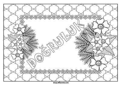 Desenli Değerler Boyama - Doğruluk