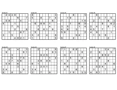 Klasik Sudoku Etkinlikleri (9x9) - Seviye 3