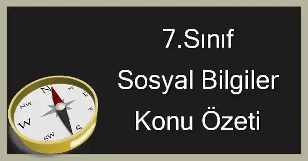 7. Sınıf Sosyal Bilgiler - Ahilikten Meslek Odalarına Konu Özeti (Yıldırım Yayınları)