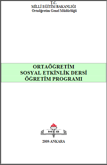 Sosyal Etkinlik Dersi Öğretim Programı (Lise)