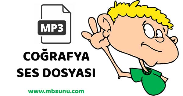 Açık Öğretim Lisesi Coğrafya 1 Sesli Ders Kitabı mp3