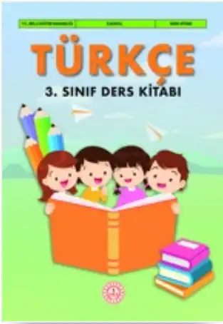 2024-2025 Yılı 3. Sınıf Türkçe Çalışma Kitabı (Meb Yayınları)
