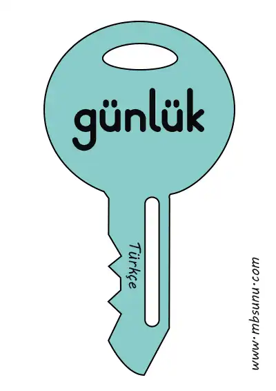 2024 - 2025 Yılı 2. Sınıf 5. Hafta Konularına Yönelik Anahtar Sözcük Şablonları