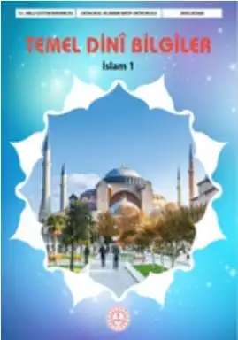 2024-2025 Yılı Ortaokul Temel Dini Bilgiler (İslam 1)  Ders Kitabı (Meb Yayınları)