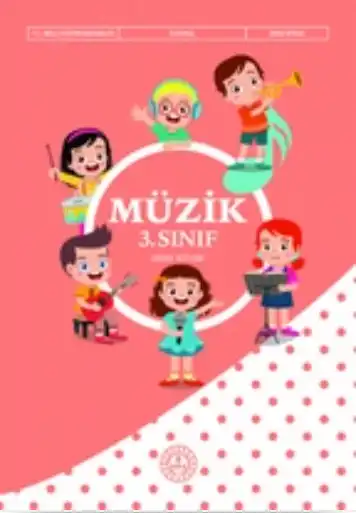2024-2025 Yılı 3.Sınıf Müzik Ders Kitabı (MEB Yayınları)