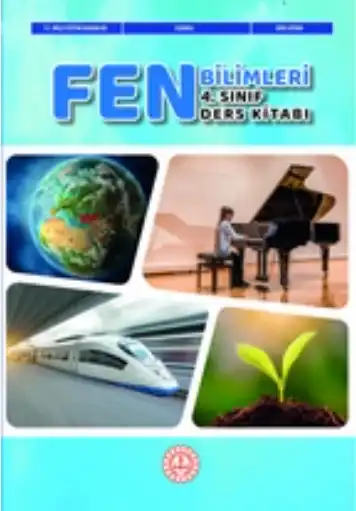 2024-2025 Yılı 4.Sınıf Fen Bilimleri Ders Kitabı (MEB Yayınları)