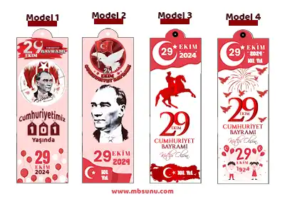 Cumhuriyet Bayramı 101. Yıl Ayraçları
