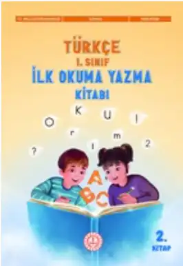 2024-2025 Yılı 1.Sınıf İlk Okuma Yazma Ders Kitabı (MEB - Maarif) - (2. Kitap)