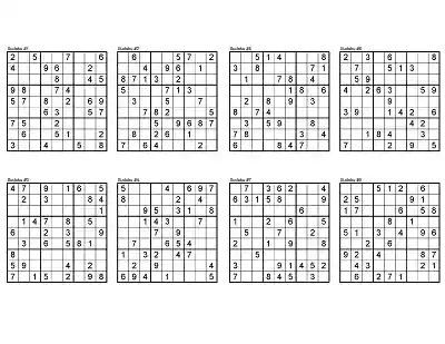 Klasik Sudoku Etkinlikleri (9x9) - Seviye 1