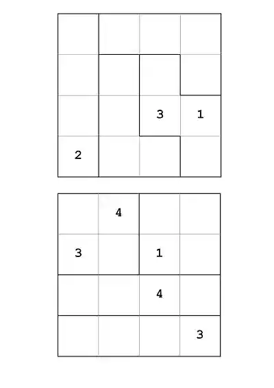 Figürlü Sudoku Etkinlikleri (4x4) - Seviye 1