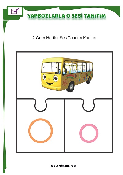 1. Sınıf İlk Okuma Yapbozlarla O Sesi Tanıtım Etkinliği