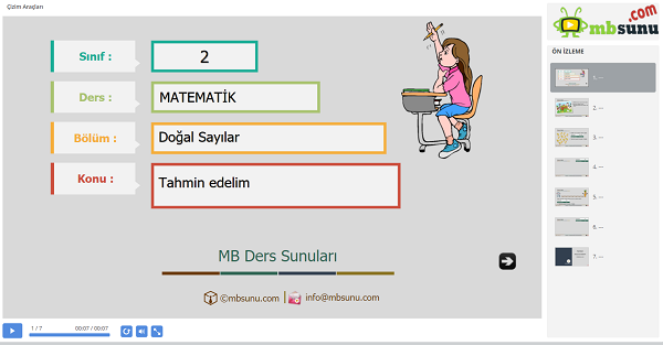 2.Sınıf Matematik Tahmin Edelim Sunusu