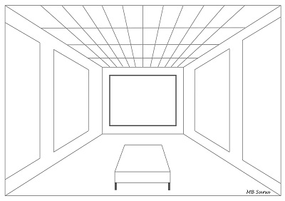 Perspektif Sergi Odası Boyama