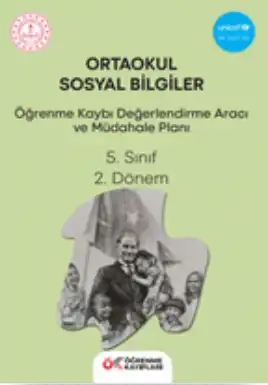 5. Sınıf Sosyal Bilgiler - Öğrenme Kayıpları Değerlendirme Aracı ve Müdahale Planı (2. Dönem)