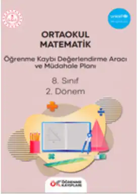 8. Sınıf Matematik - Öğrenme Kayıpları Değerlendirme Aracı ve Müdahale Planı (2. Dönem)