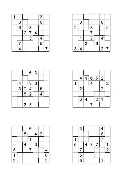 Figürlü Sudoku Etkinlikleri (7x7) - Seviye 2