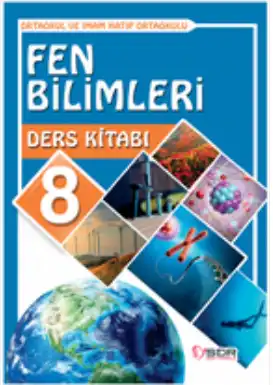 2024-2025 Yılı 8.Sınıf Fen Bilimleri Ders Kitabı (SDR Dikey Yayınları)