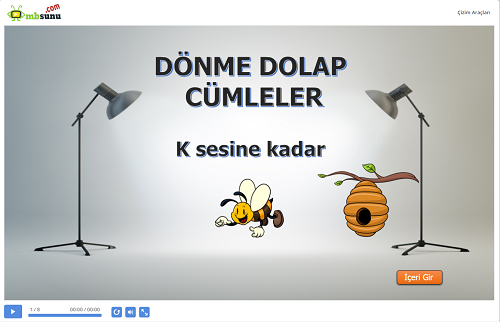 Dönme Dolap Cümleler - K Sesi