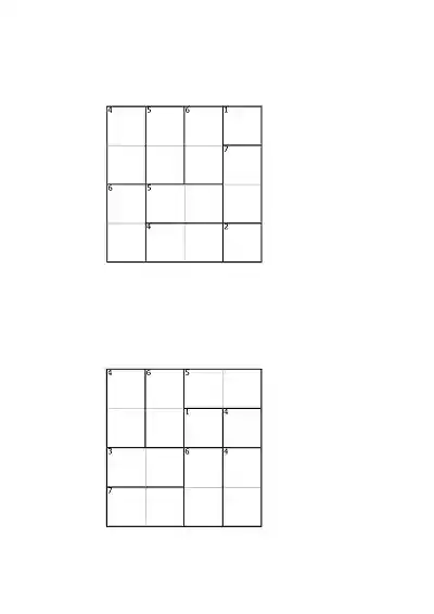 Toplamalı Sumdoku Etkinlikleri (4x4)