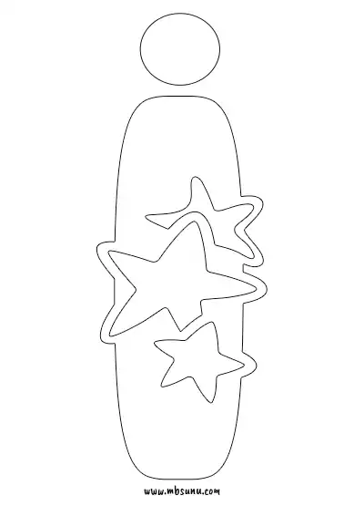 Boyamaya Uygun Png İ Harfi - Model 23