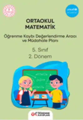 5. Sınıf Matematik - Öğrenme Kayıpları Değerlendirme Aracı ve Müdahale Planı (2. Dönem)