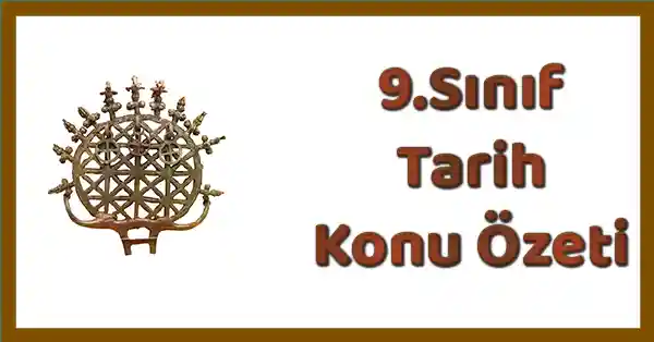 9. Sınıf Tarih - Eski Çağ’da Hukuk Konu Özeti (Meb)