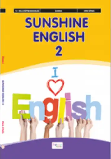 2024-2025 Yılı 2.Sınıf Sunshine English - İngilizce Ders Kitabı (Hecce Yayınları)