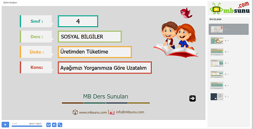 4.Sınıf Sosyal Bilgiler Ayağımızı Yorganımıza Göre Uzatalım Sunusu