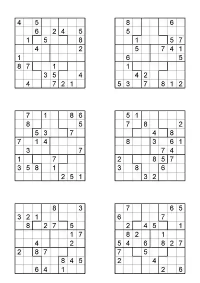 Figürlü Sudoku Etkinlikleri (8x8) - Seviye 2
