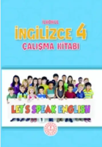 4. Sınıf İngilizce Çalışma Kitabı (Let's Speak English) pdf indir