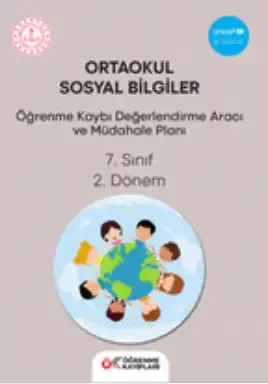 7. Sınıf Sosyal Bilgiler - Öğrenme Kayıpları Değerlendirme Aracı ve Müdahale Planı (2. Dönem)