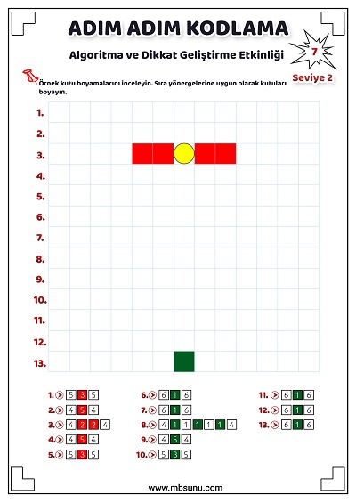 Seviye 2 - Kodlama Etkinliği 7