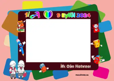 2024 - İlk Gün Hatırası Fotoğraf Çerçevesi (1A)